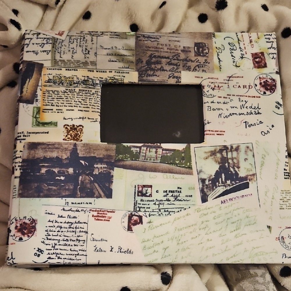 Cream and Black Photography Art Collage Scrapbook